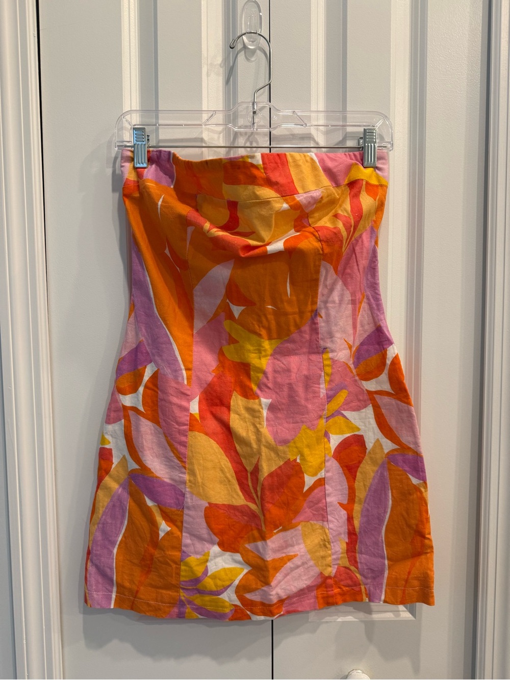 Peppermayo Sunday Spritz Linen Tube Dress - Picture 4 of 6